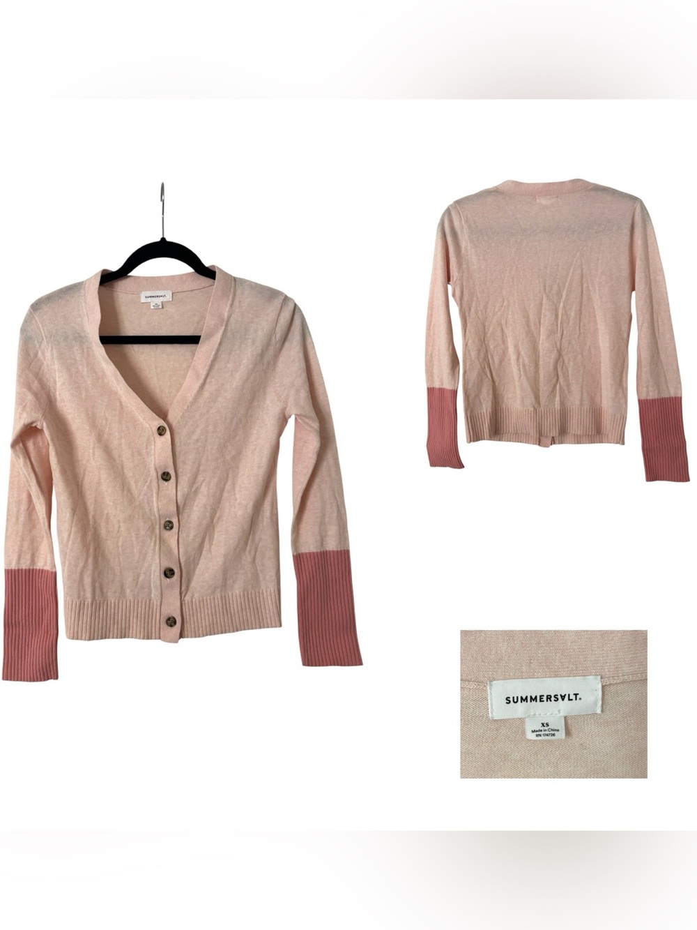 Summersalt Bicolor Cardigan